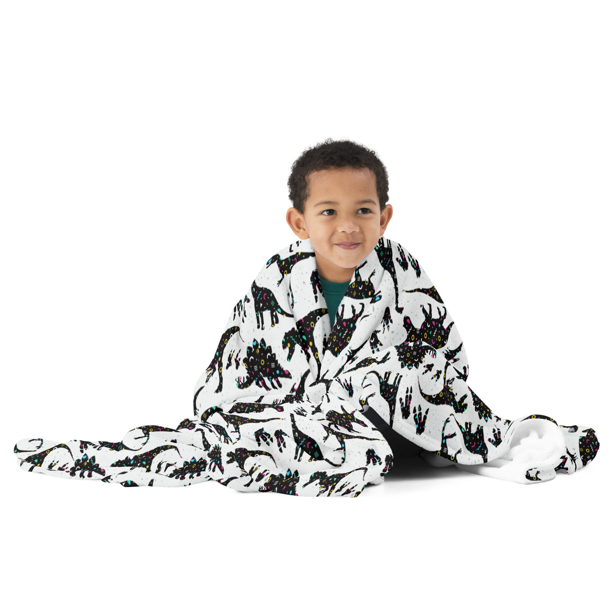 Crazy 90&#39;s - Dinosaur Throw Blanket