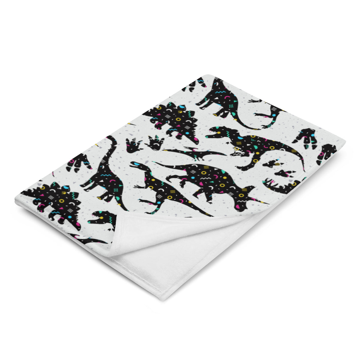 Crazy 90&#39;s - Dinosaur Throw Blanket