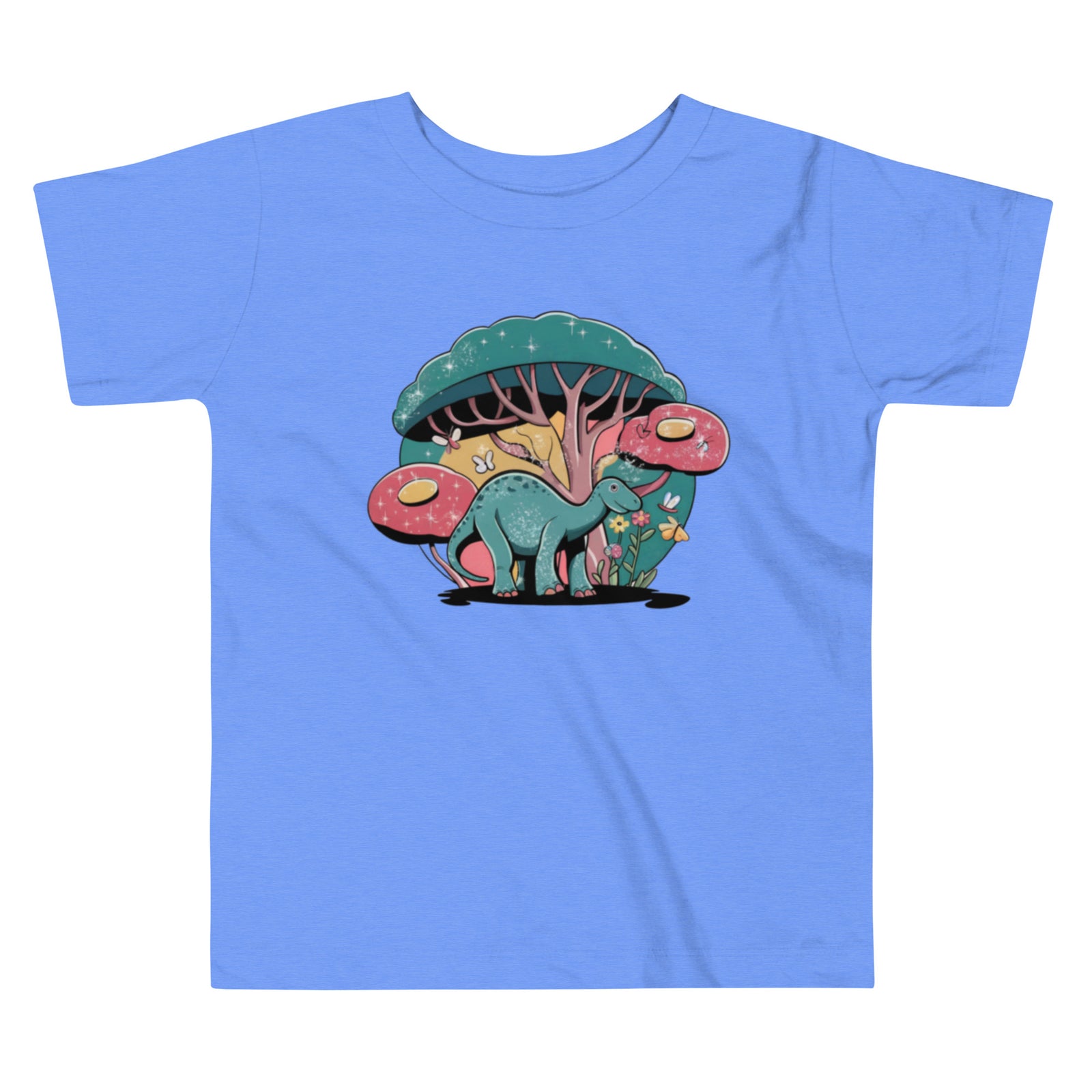 Abstract Dino Forest - Toddler Dinosaur T-Shirt