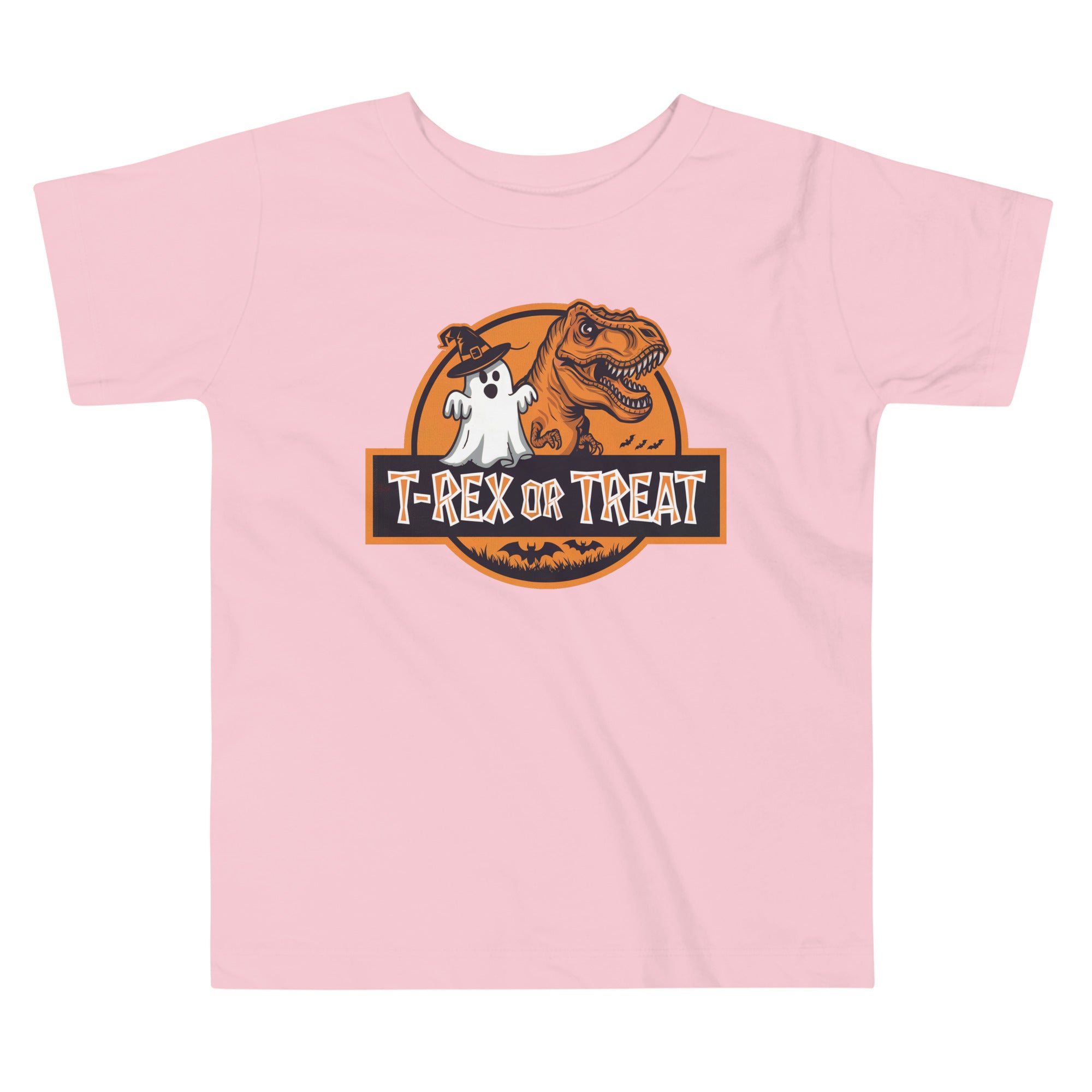 T-Rex or Treat - Dinosaur Toddler T-Shirt