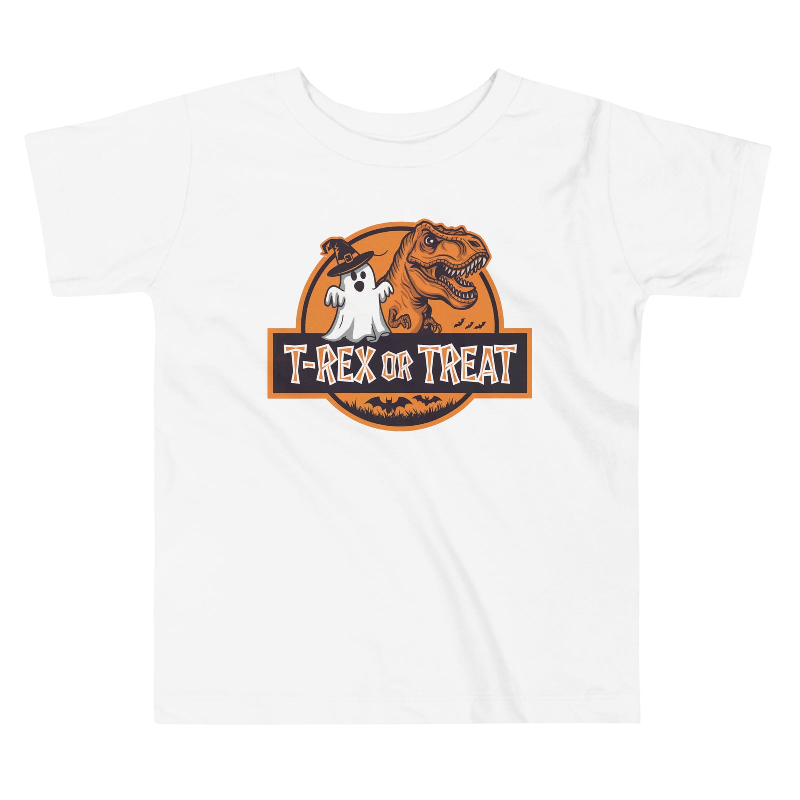 T-Rex or Treat - Dinosaur Toddler T-Shirt