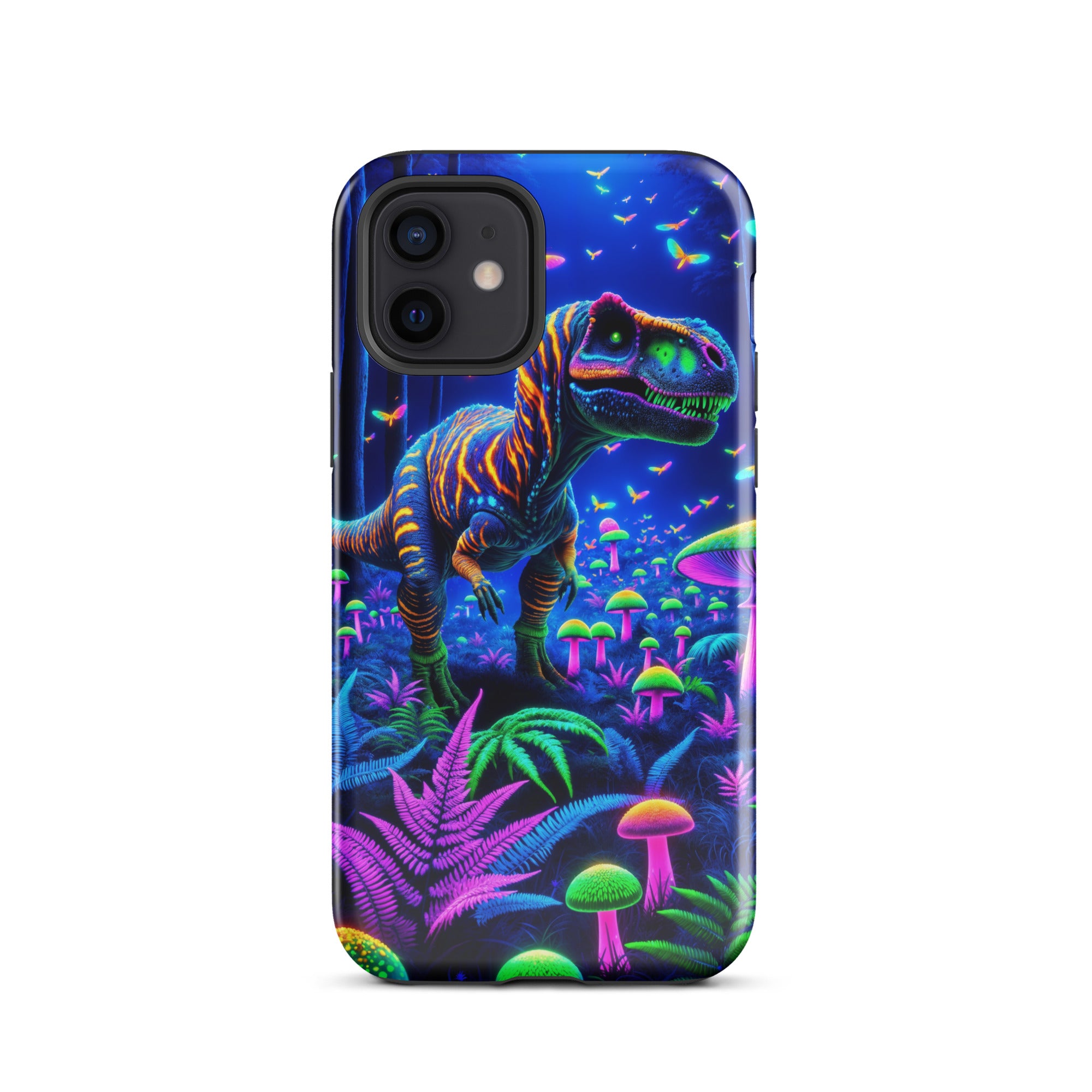 Glowing Dubreuillosaurus - Dinosaur iPhone Case