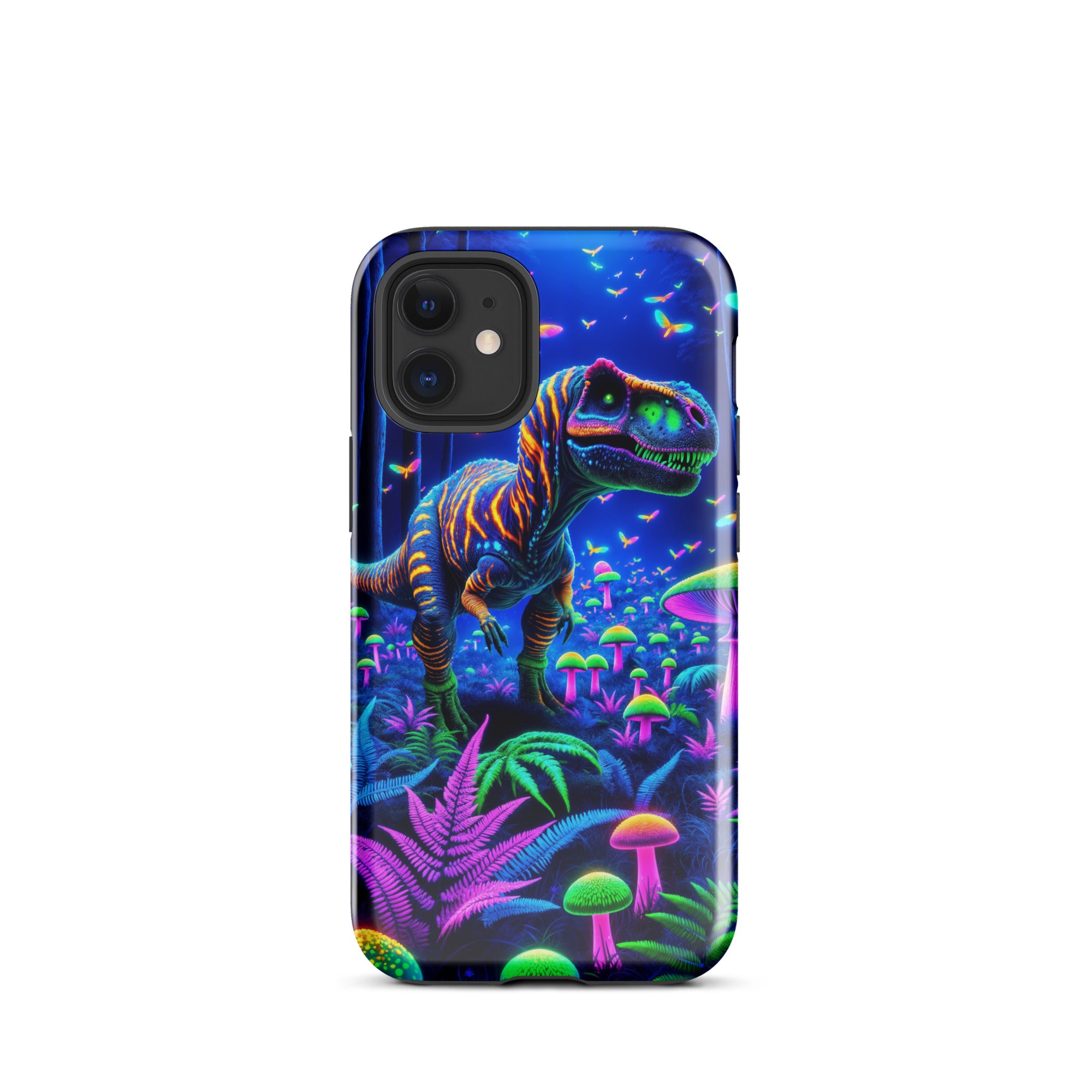 Glowing Dubreuillosaurus - Dinosaur iPhone Case