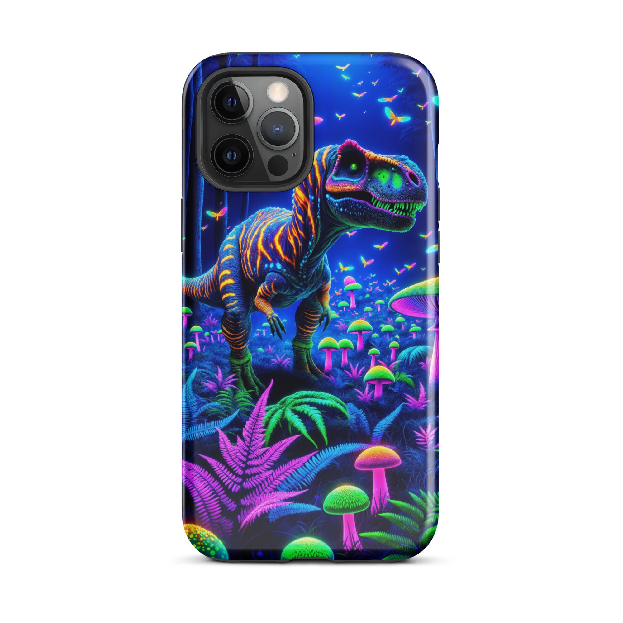 Glowing Dubreuillosaurus - Dinosaur iPhone Case