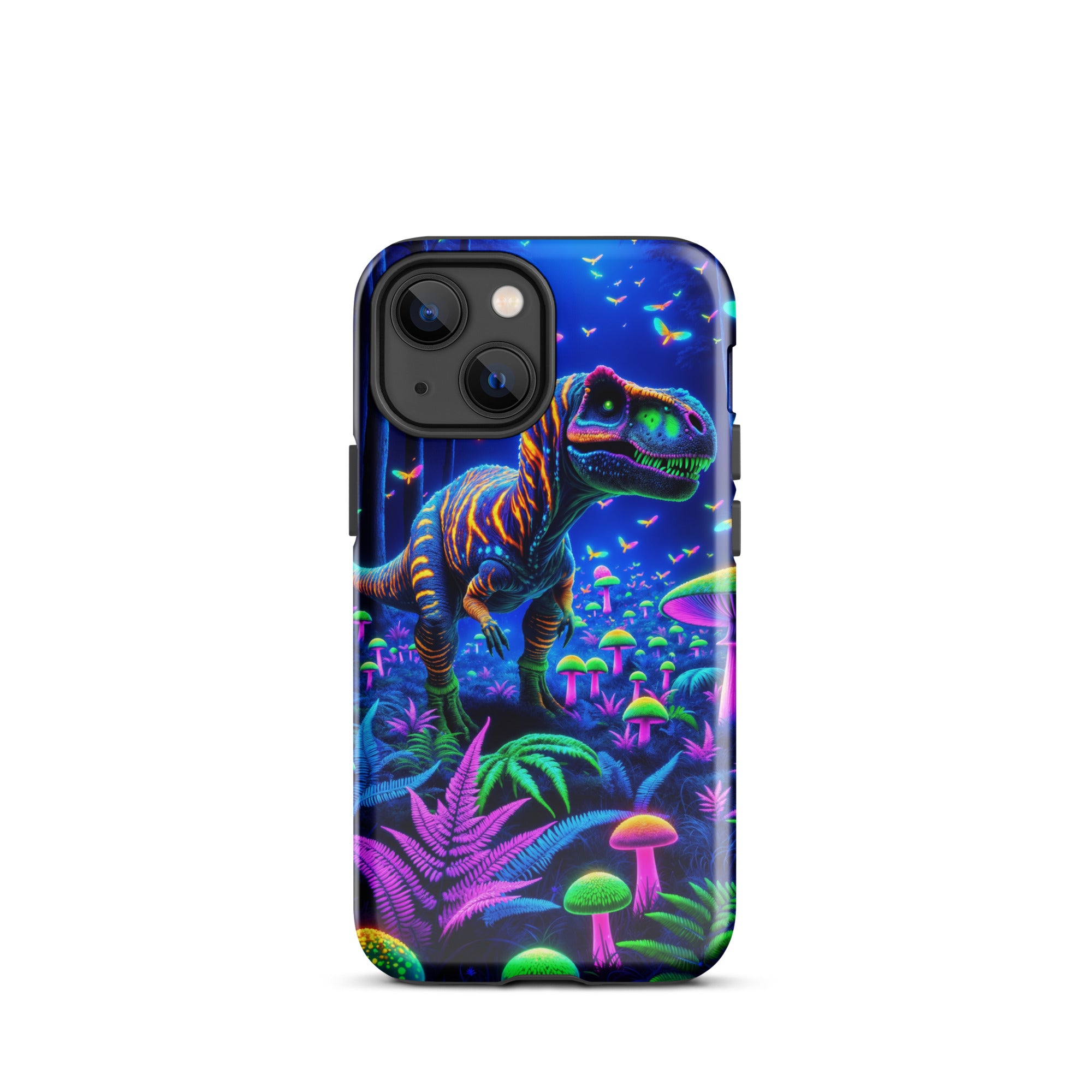 Glowing Dubreuillosaurus - Dinosaur iPhone Case