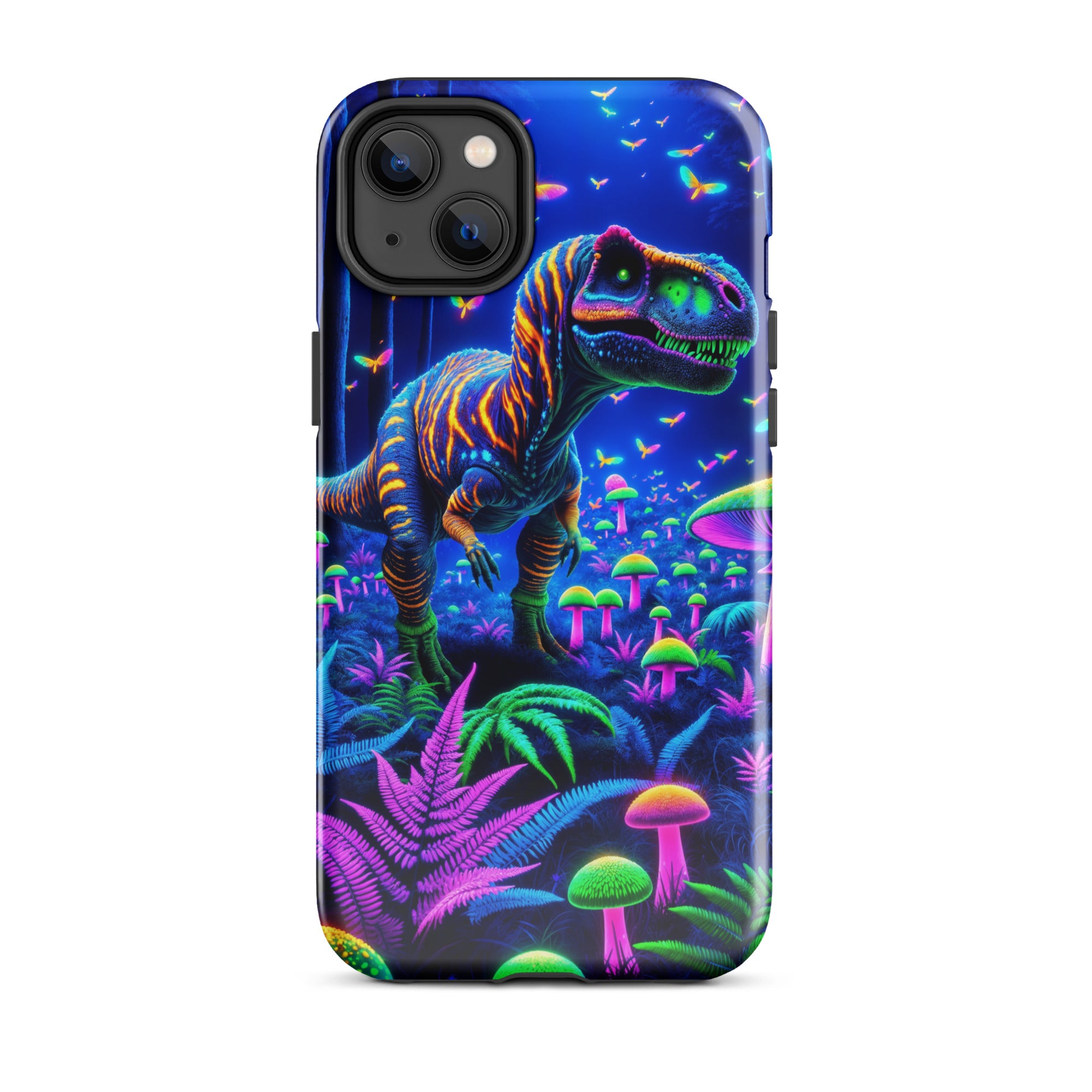 Glowing Dubreuillosaurus - Dinosaur iPhone Case