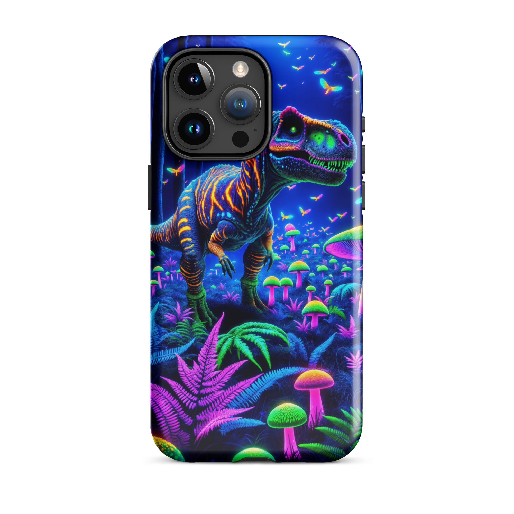 Glowing Dubreuillosaurus - Dinosaur iPhone Case