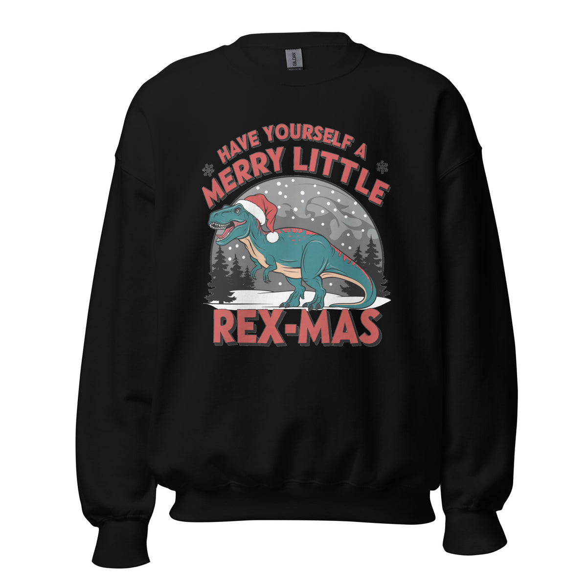 Merry Little Rexmas - Dinosaur Sweatshirt
