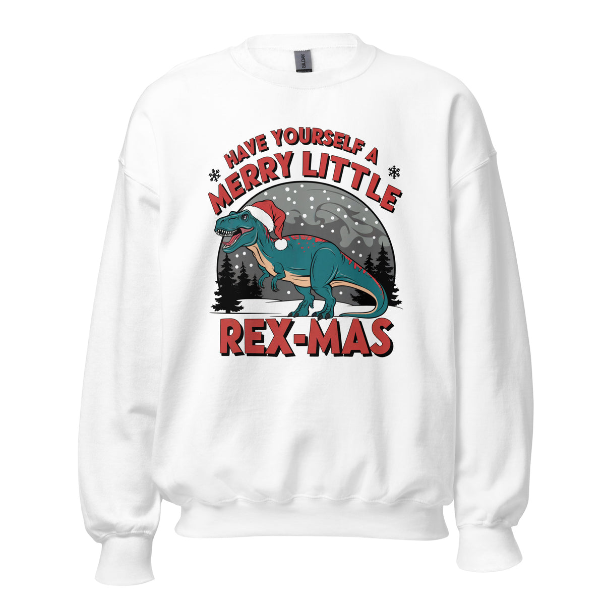 Merry Little Rexmas - Dinosaur Sweatshirt