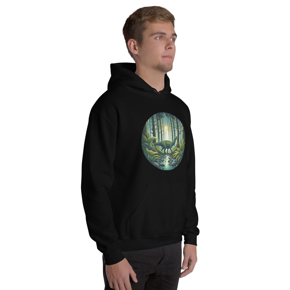 Gorgosaurus River - Dinosaur Hoodie