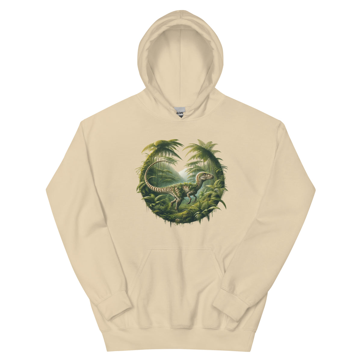 Jungle Bambiraptor - Dinosaur Hoodie