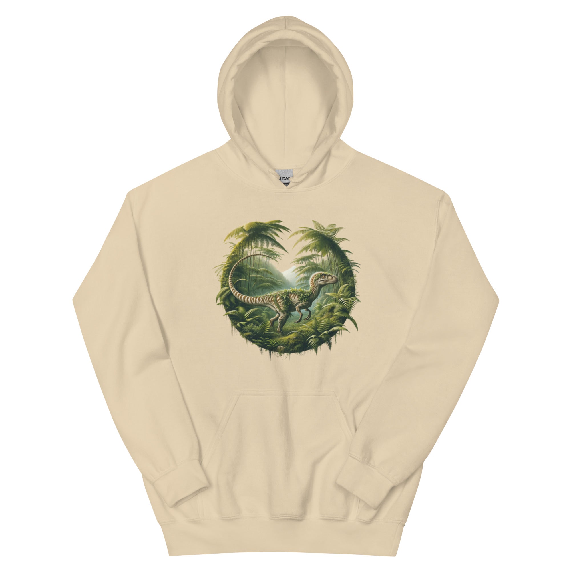 Jungle Bambiraptor - Dinosaur Hoodie