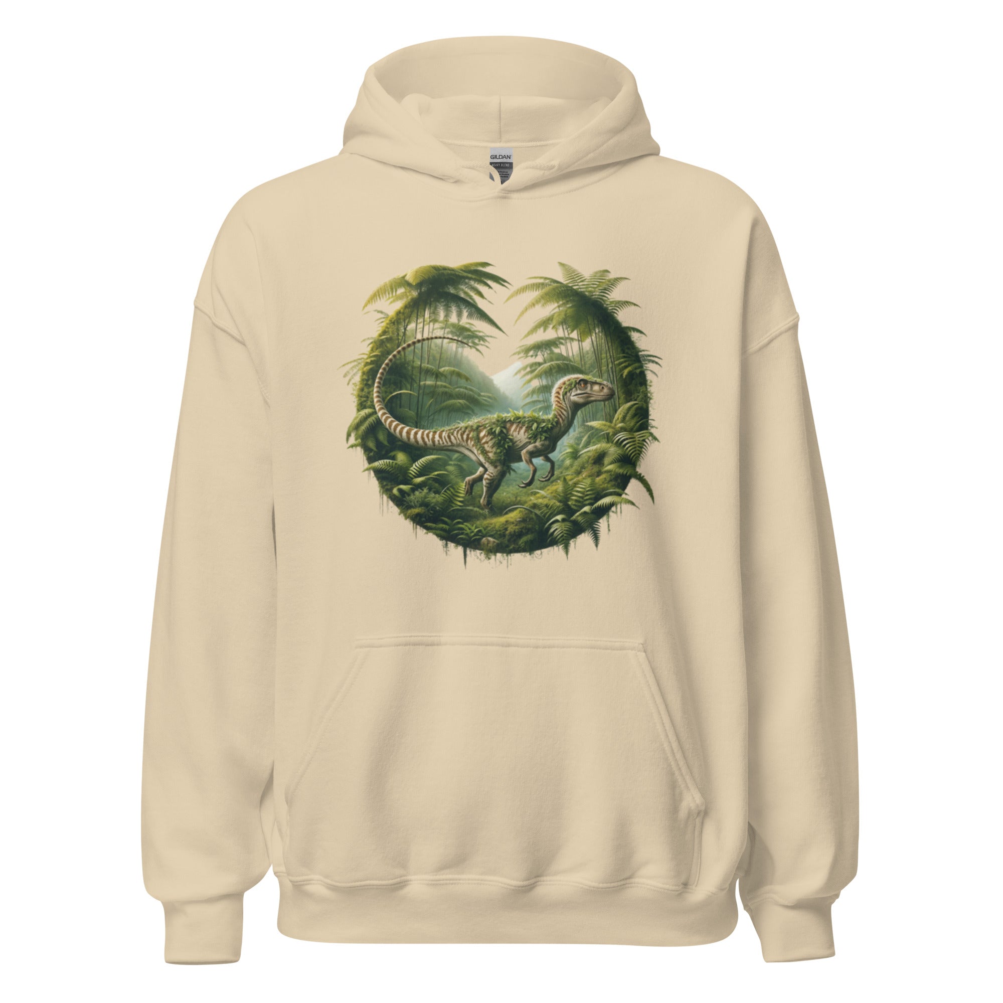 Jungle Bambiraptor - Dinosaur Hoodie