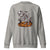 Skeleton & Pumpkins - Premium Dinosaur Sweatshirt