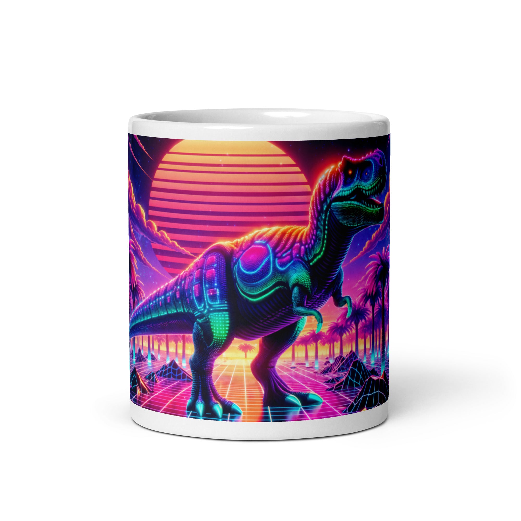 SynthRex - Dinosaur Tote Mug