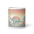 Pastel Sunrise - Dinosaur Mug