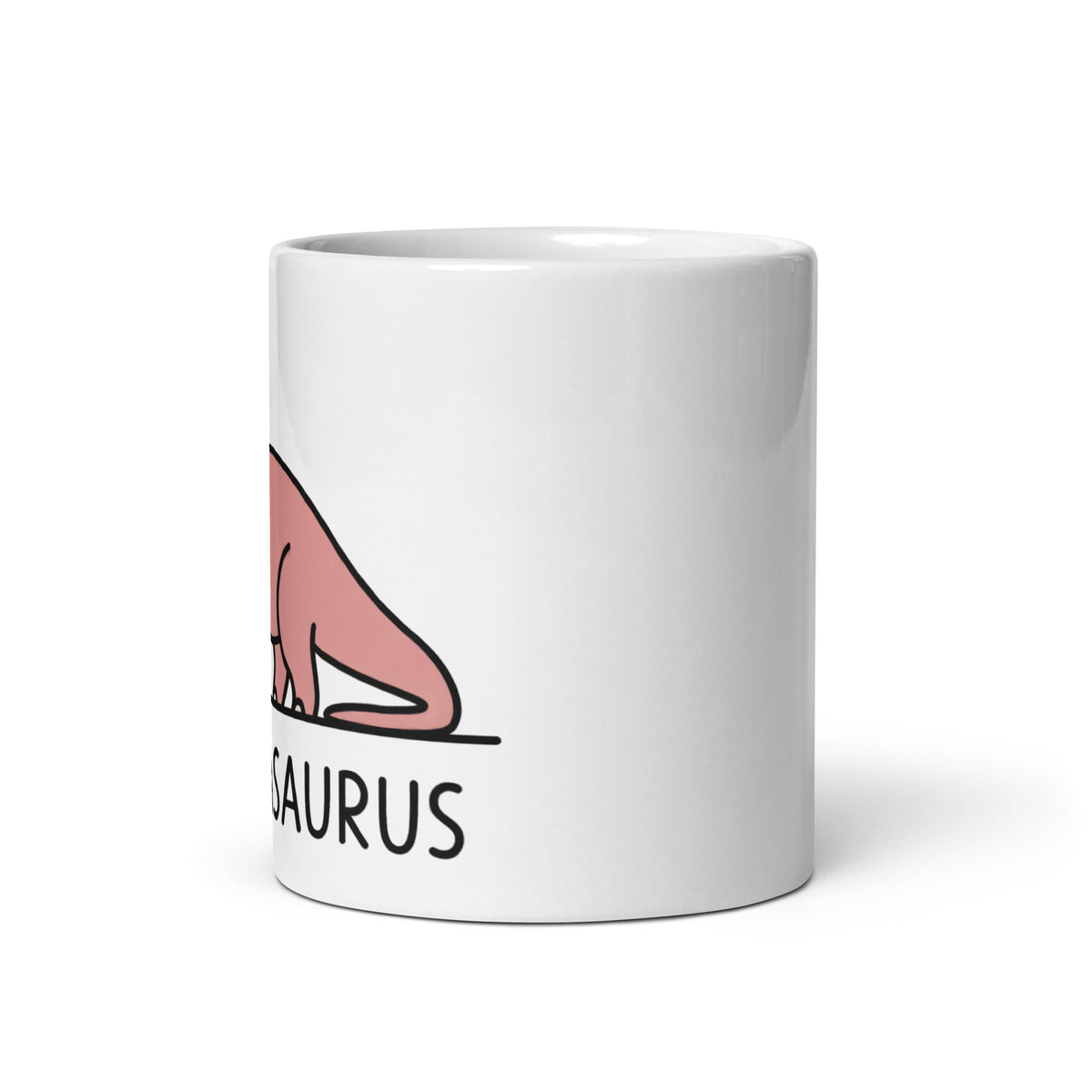 Simple Brontosaurus Mamasaurus - Dinosaur Mug
