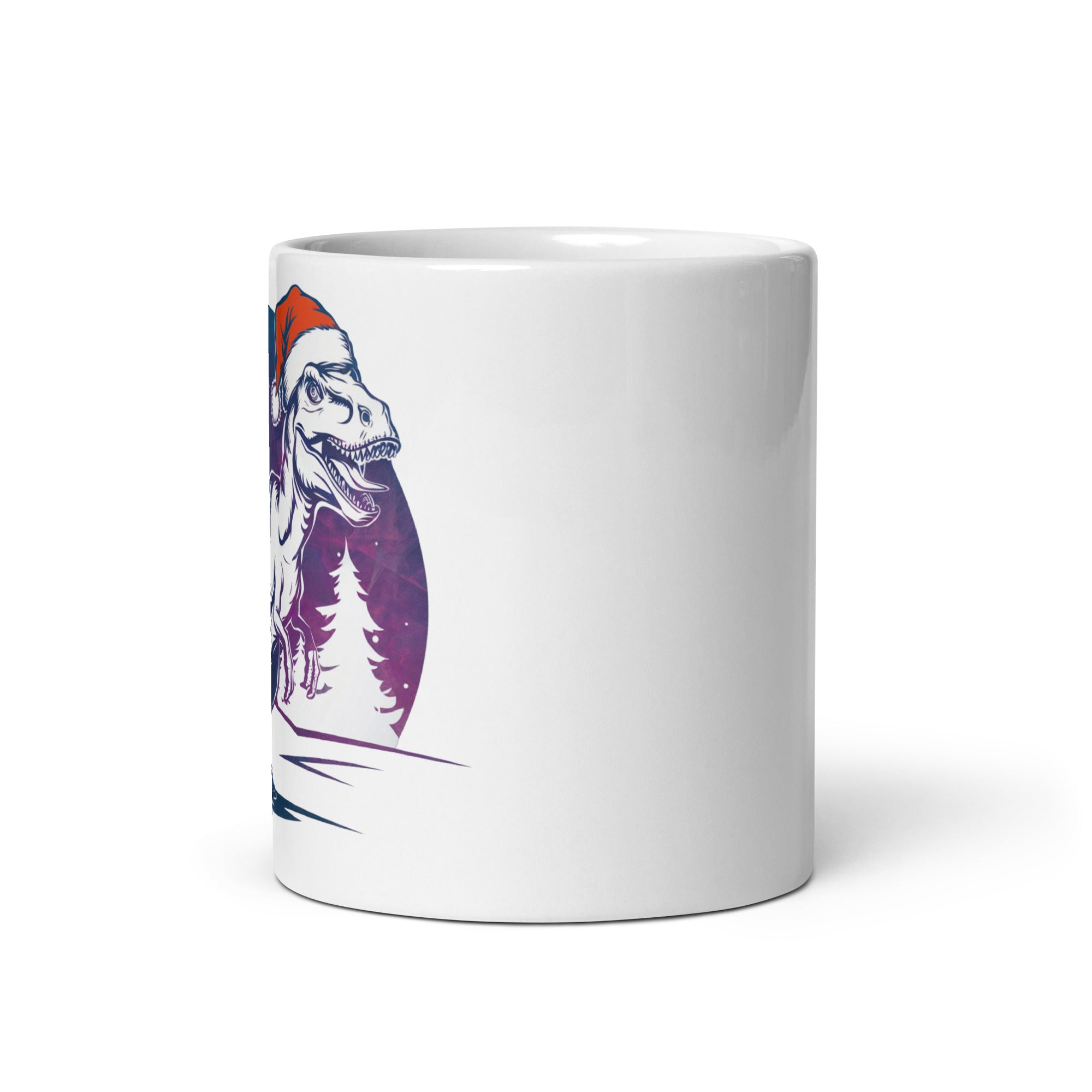 T-Rex Winter Forest - Dinosaur Mug