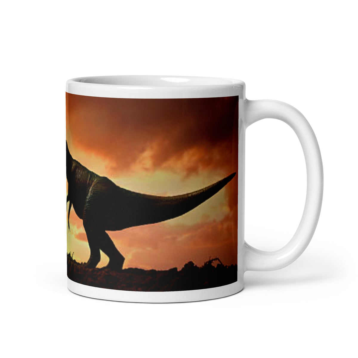 Triceratops &amp; T-Rex - Dinosaur Mug