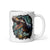 Raptor Breaking Through - Dinosaur Mug