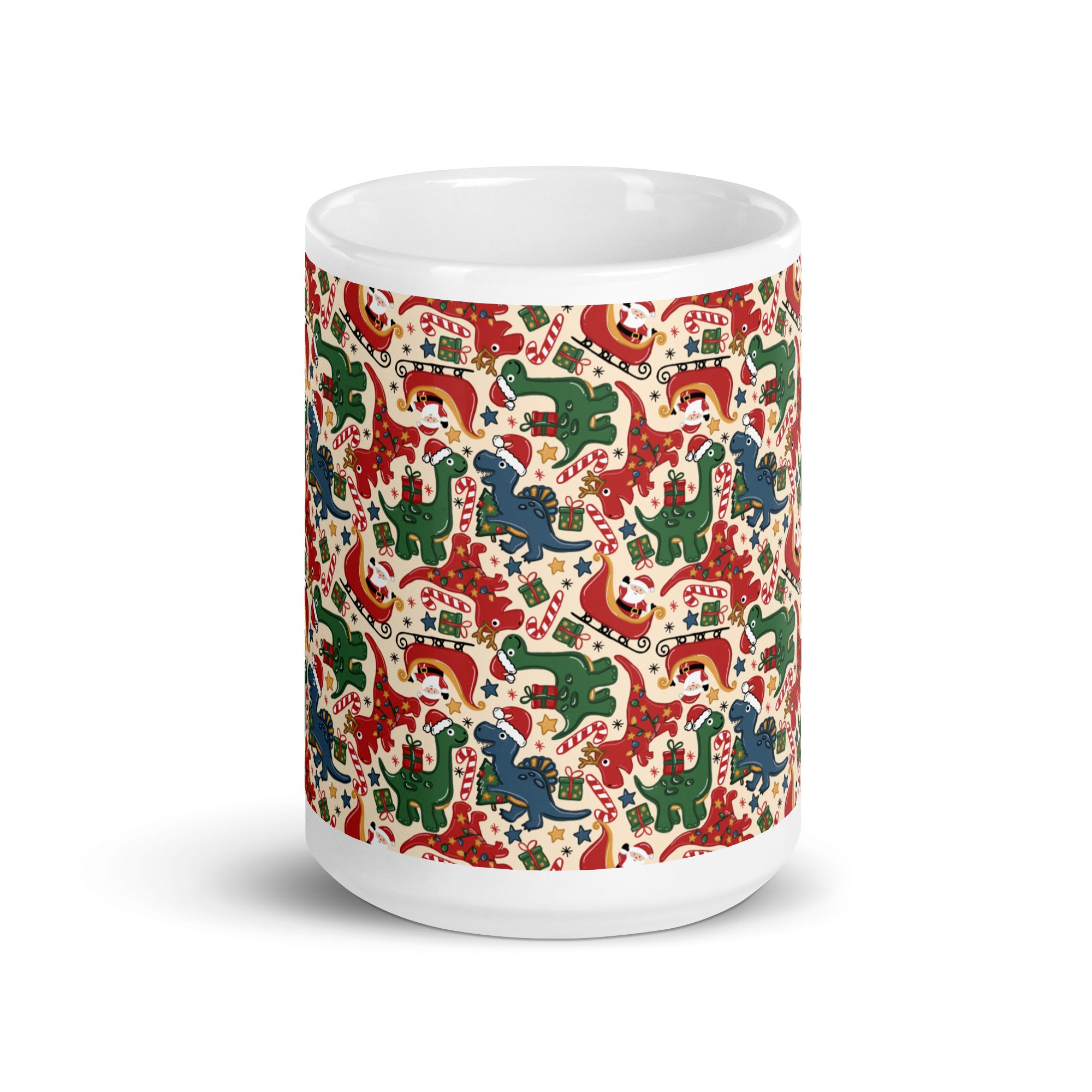 Festive Dino Wonderland - Christmas Dinosaur Mug