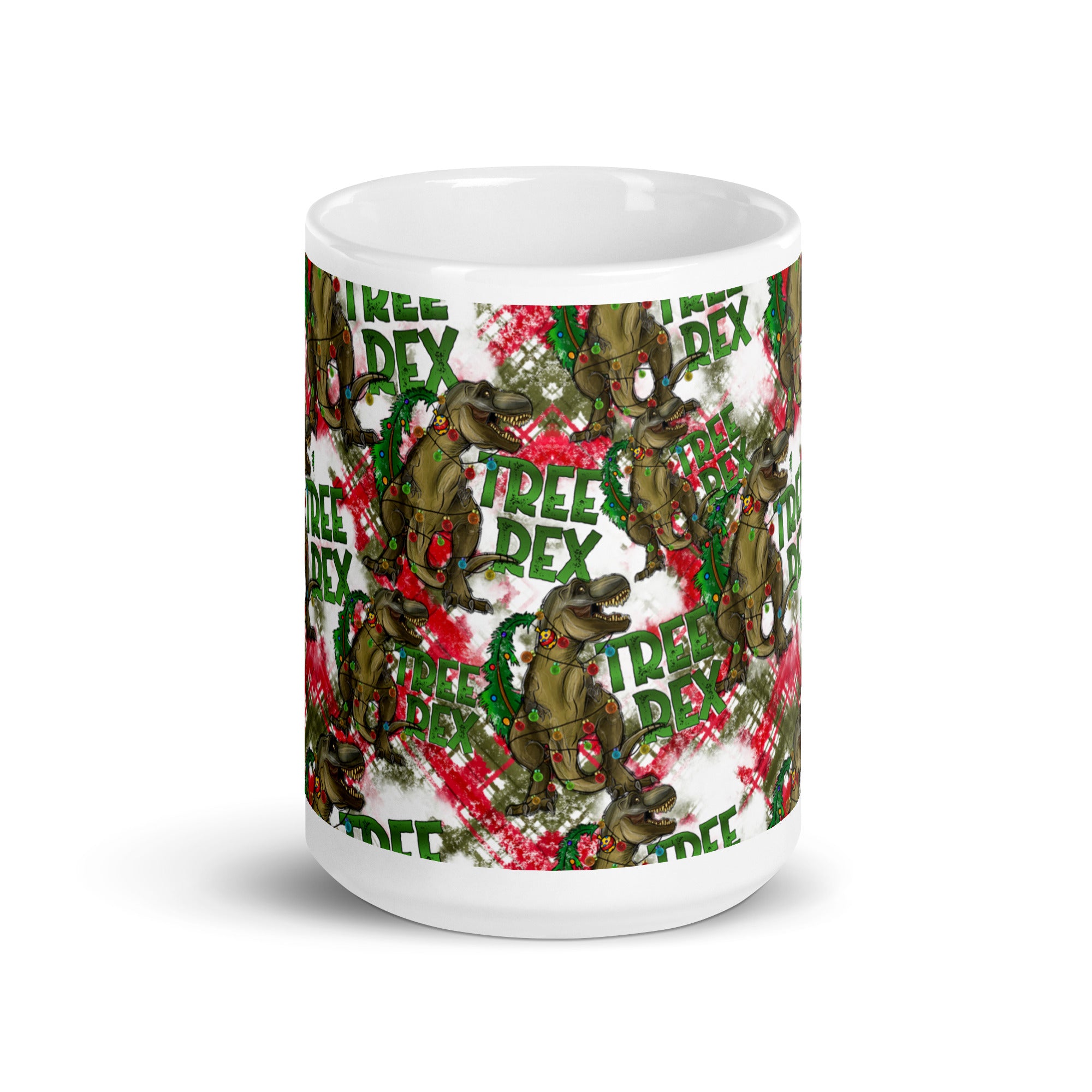 Tree Rex - Dinosaur Christmas Mug