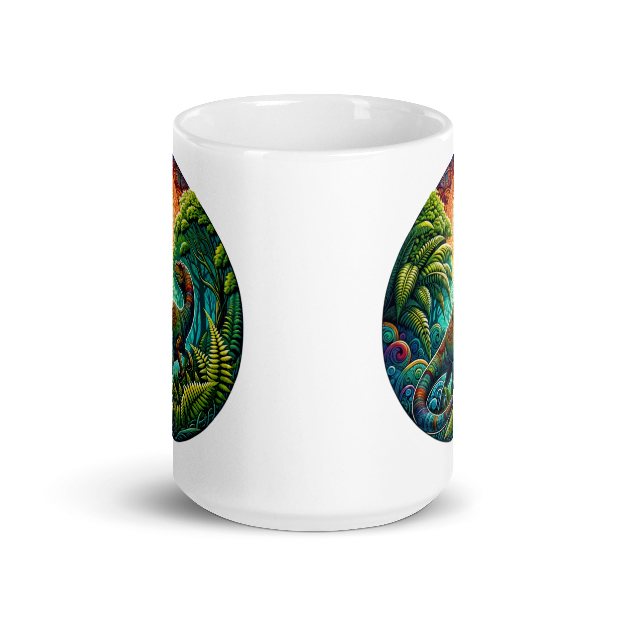 Mandala Dubreuillosaurus - Dinosaur Mug