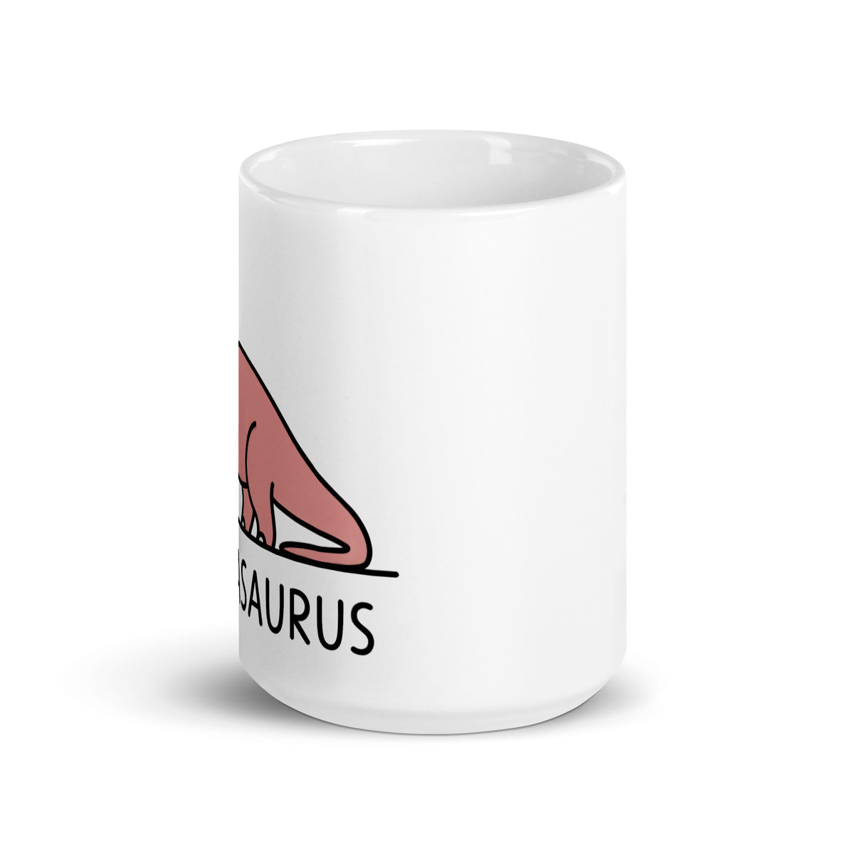 Simple Brontosaurus Mamasaurus - Dinosaur Mug