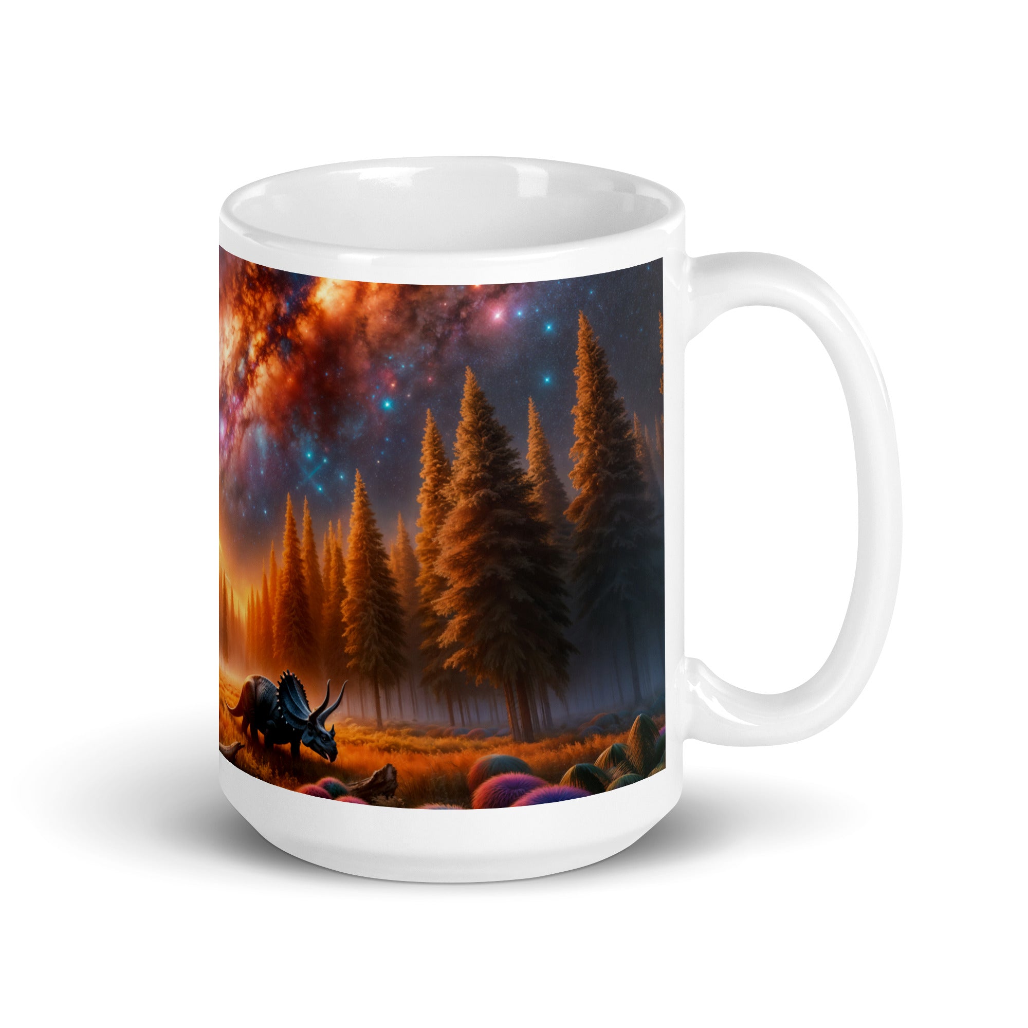 Galactic Brachiosaurus - Dinosaur Mug