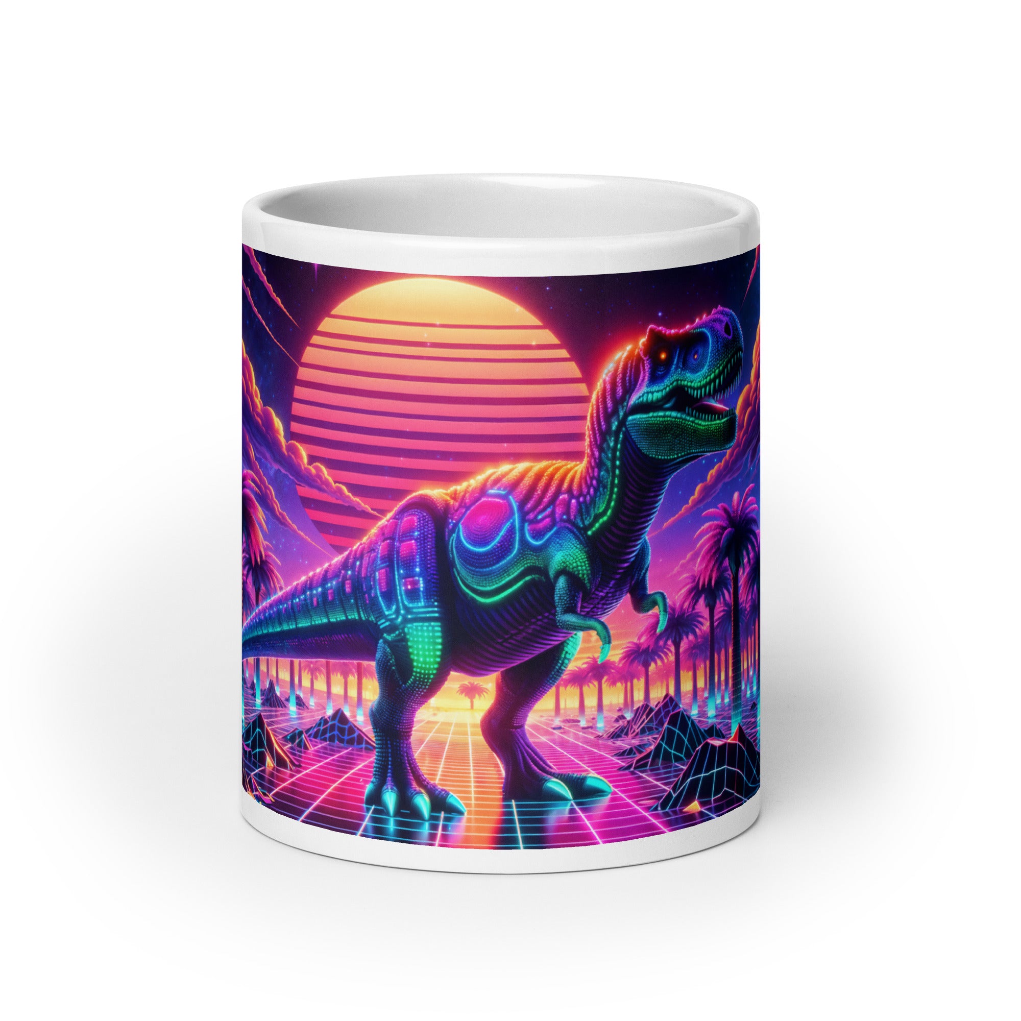 SynthRex - Dinosaur Tote Mug