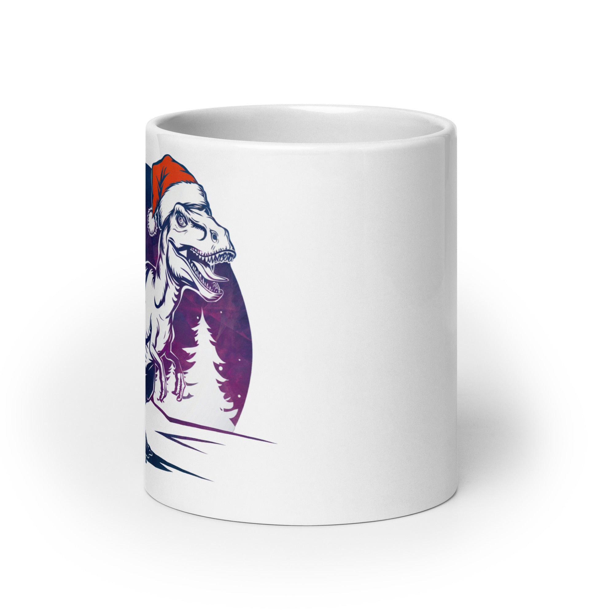 T-Rex Winter Forest - Dinosaur Mug