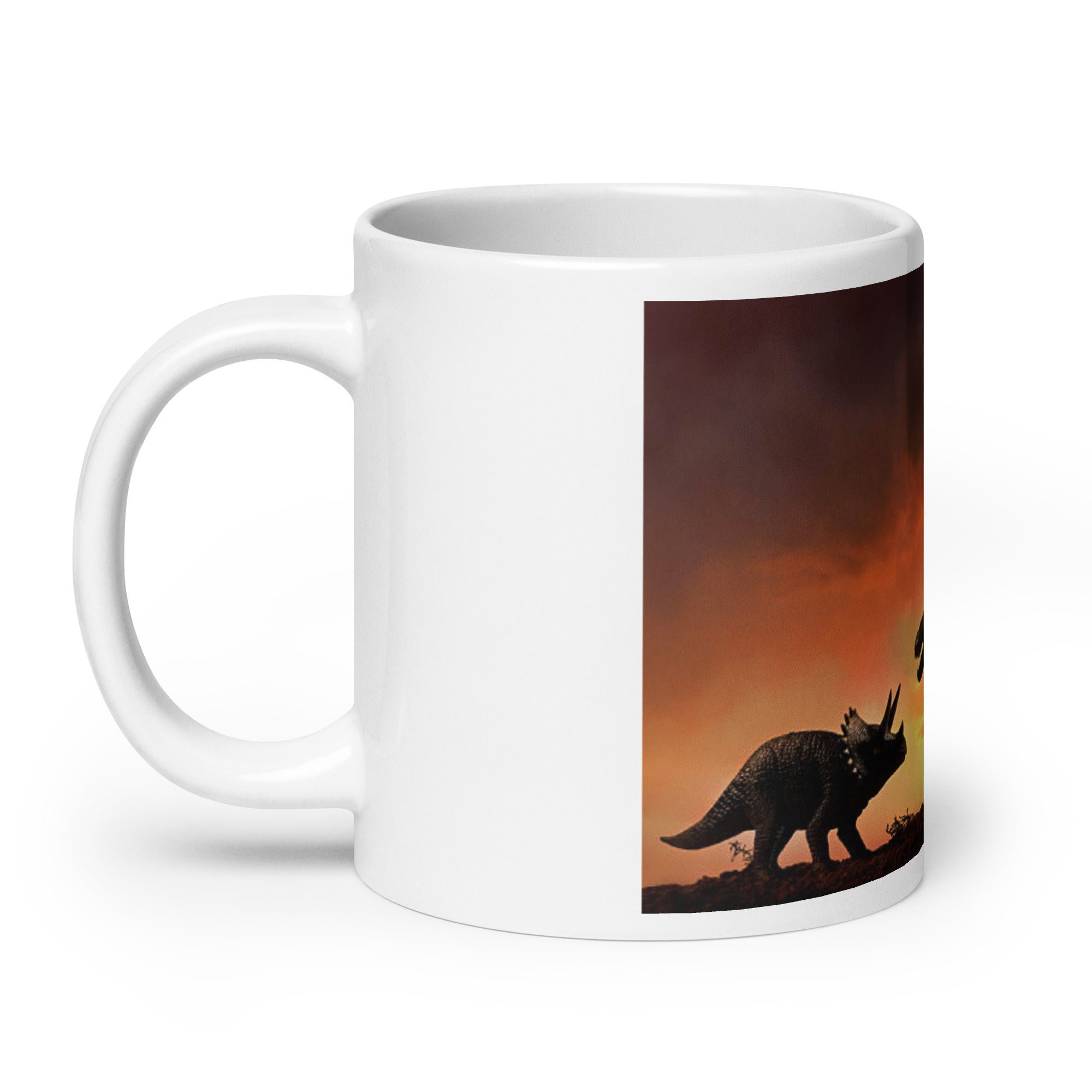 Triceratops & T-Rex - Dinosaur Mug