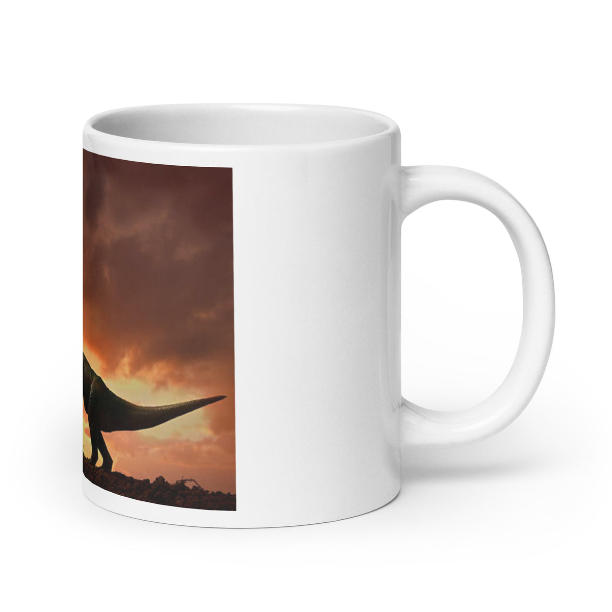 Triceratops &amp; T-Rex - Dinosaur Mug