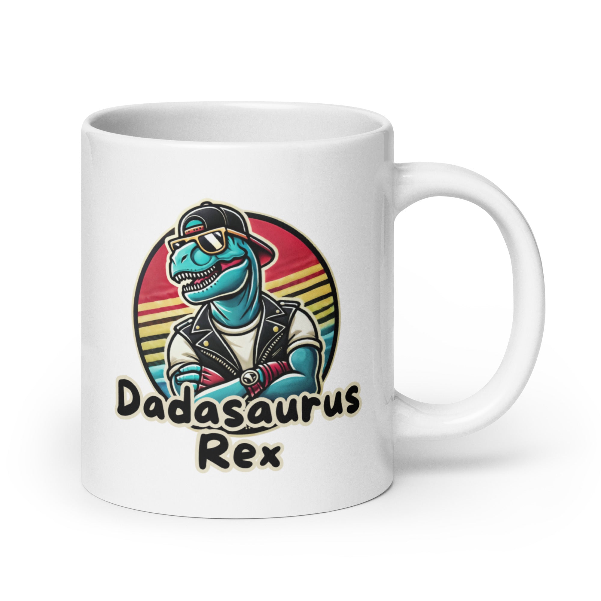 Cool Dadasaurus Rex - Dinosaur Mug