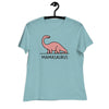 Simple Brontosaurus Mamasaurus - Women's Dinosaur Shirt