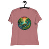 Mandala Dubreuillosaurus - Women's Dinosaur Shirt