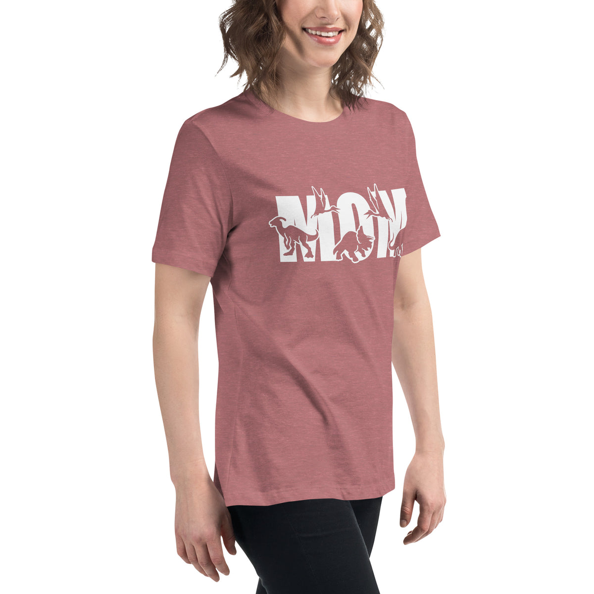Dinosaur Mom - Women&#39;s Dinosaur T-Shirt