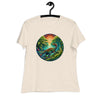 Mandala Dubreuillosaurus - Women's Dinosaur Shirt