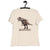 Realistic Piggyback Mamasaurus - Women's Dinosaur T-Shirt