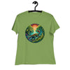 Mandala Dubreuillosaurus - Women's Dinosaur Shirt