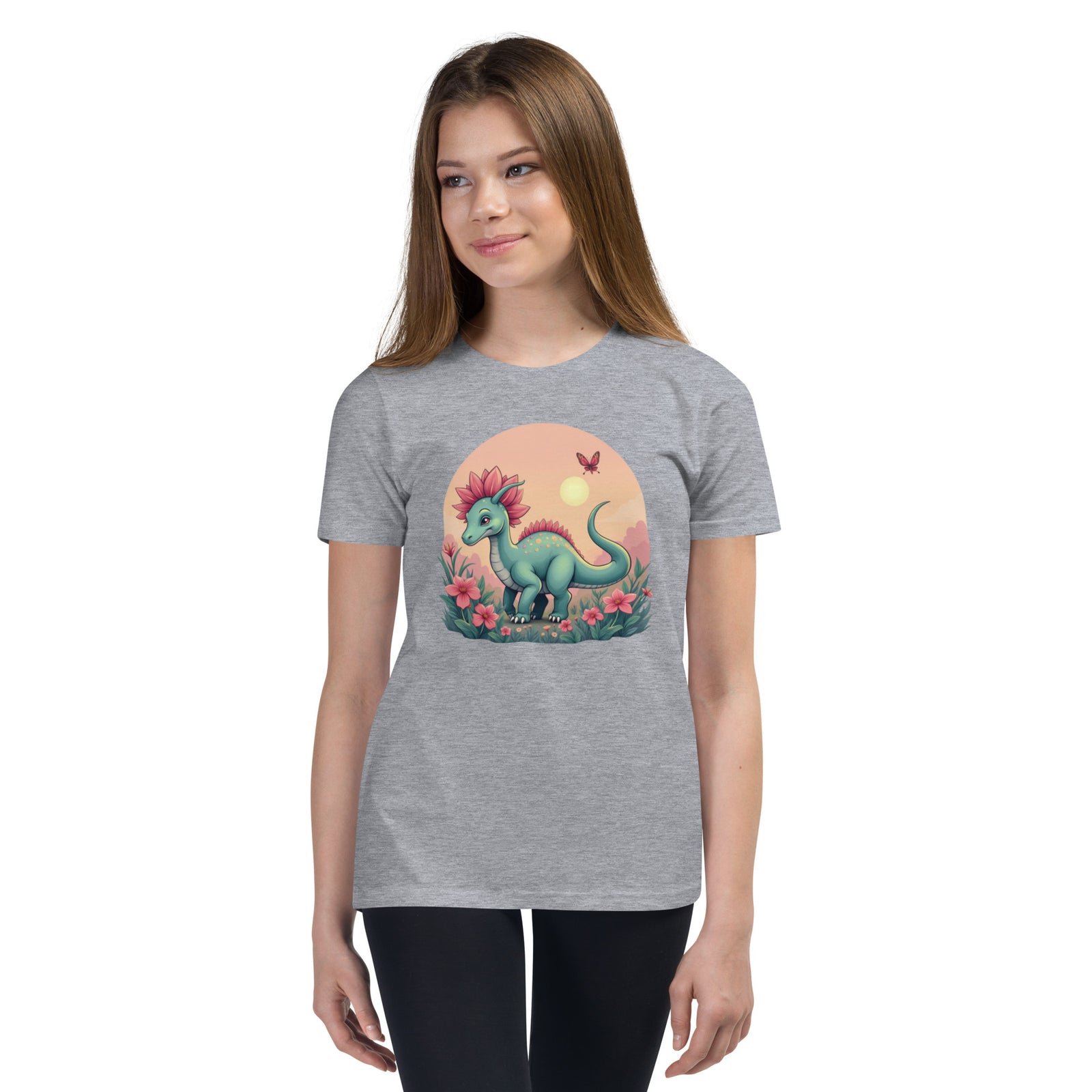 Dinosaur Fairyland - Girls Youth Dinosaur T-Shirt