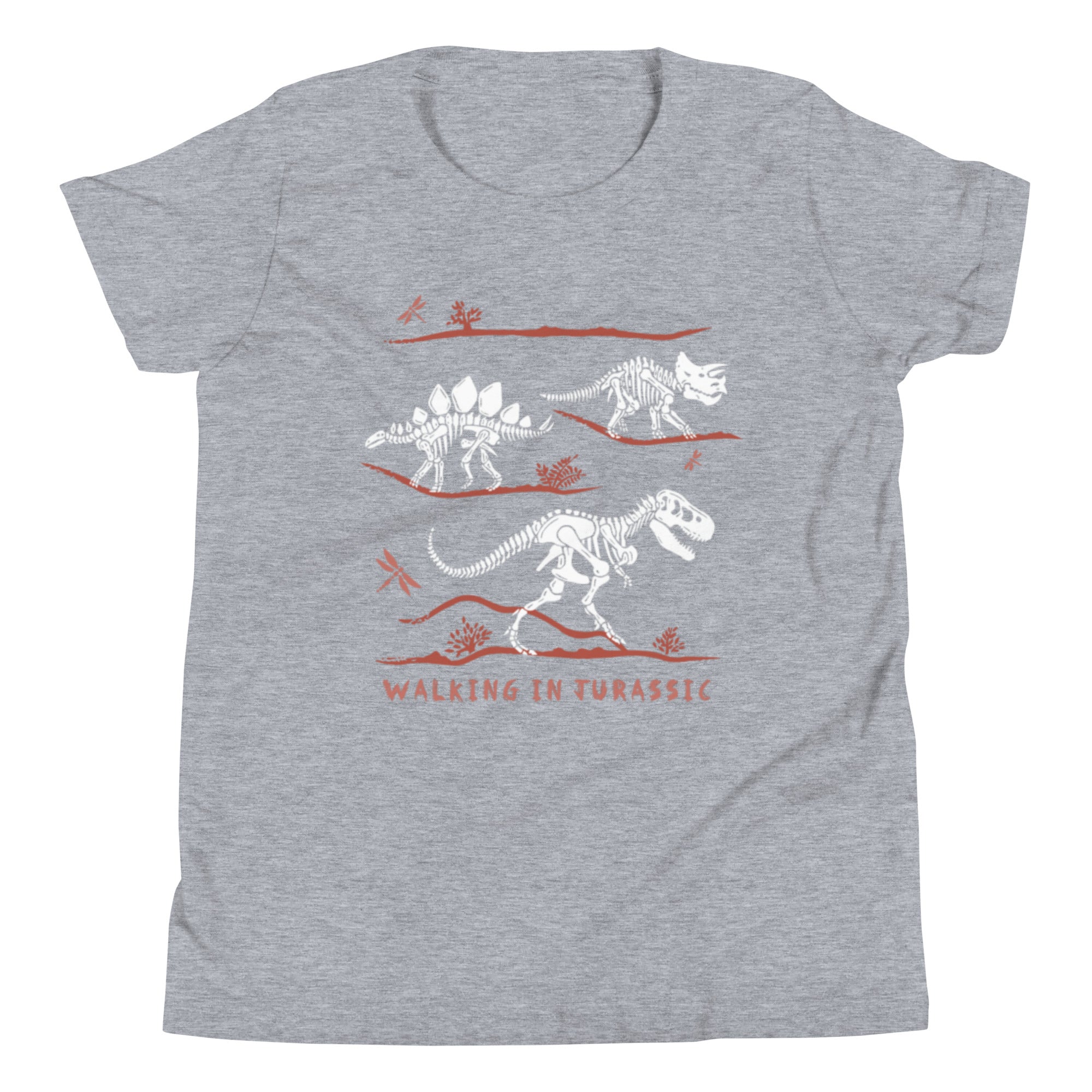 Walking in the Jurassic - Kids Dinosaur Shirt