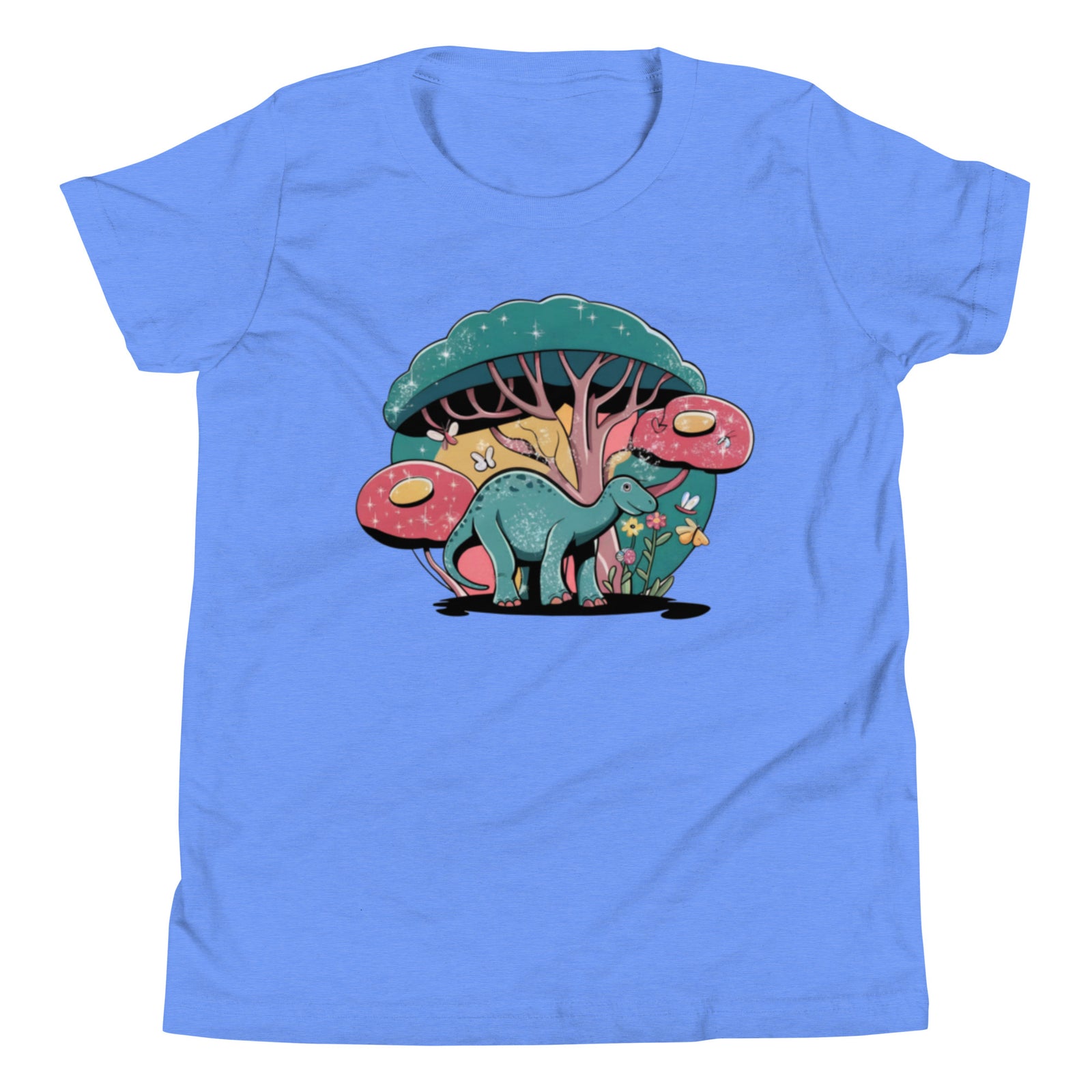 Abstract Dino Forest - Youth Dinosaur T-Shirt
