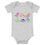 Cute Dino Friends - Baby Dinosaur Bodysuit