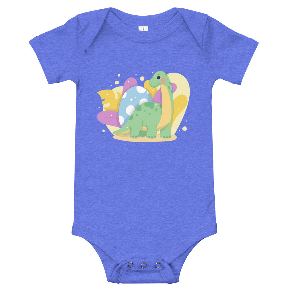 Baby Brontosaurus - Baby Dinosaur Bodysuit