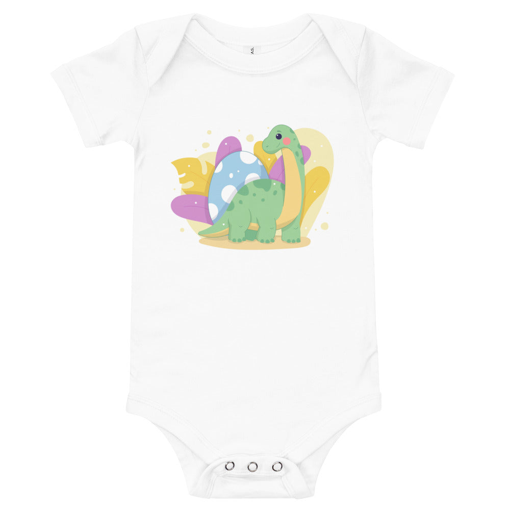 Baby Brontosaurus - Baby Dinosaur Bodysuit