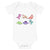 Cute Dino Friends - Baby Dinosaur Bodysuit