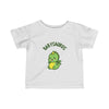 Dinosaur t-shirt for babies with a cute baby dinosaur titled Babysaurus. Perfect baby shower gift.