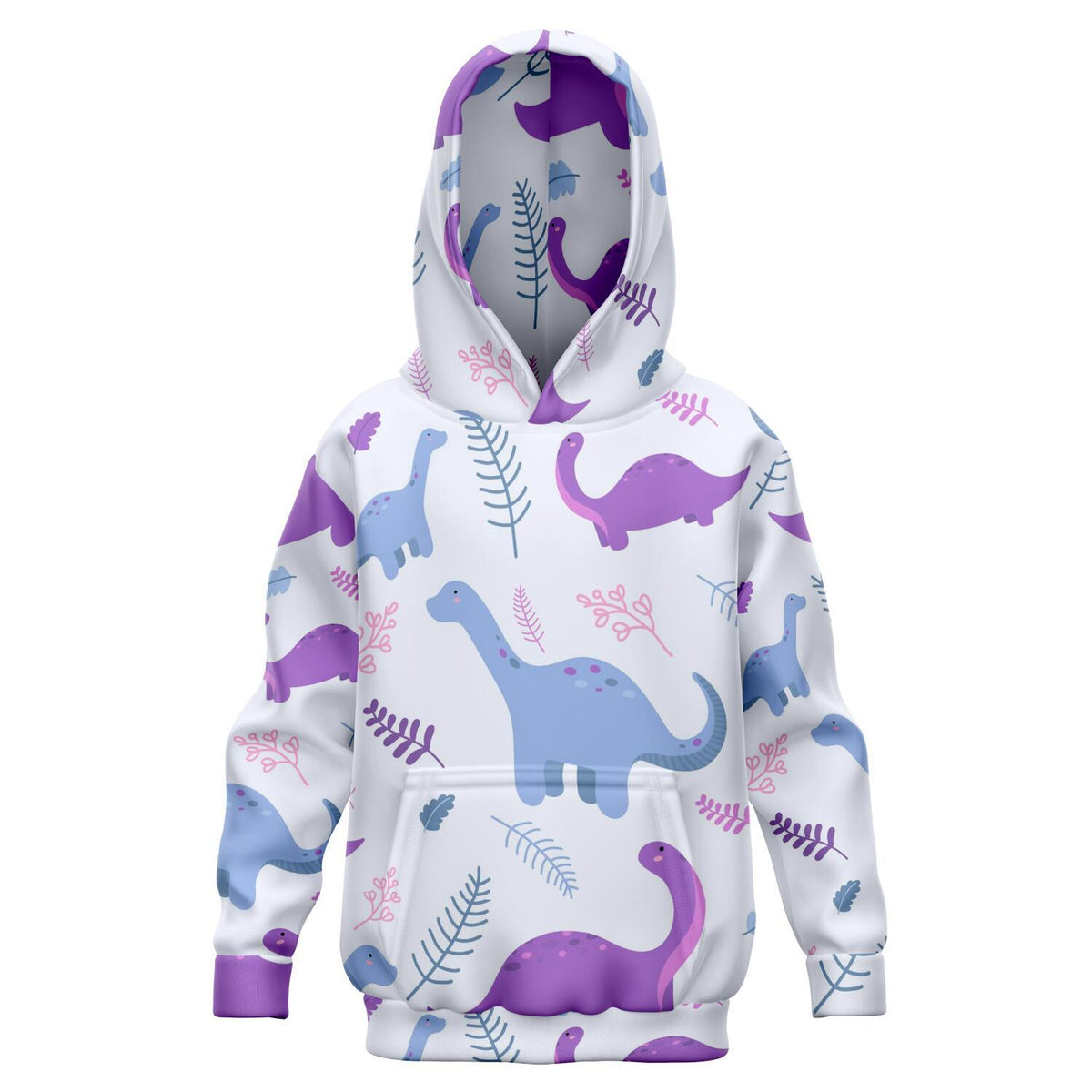 Girls Dinosaur Hoodie