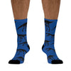 Blue Dinosaur Socks
